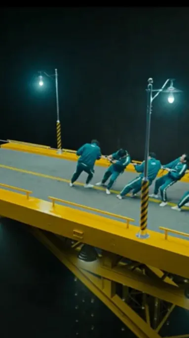 ai character: Tug of war background