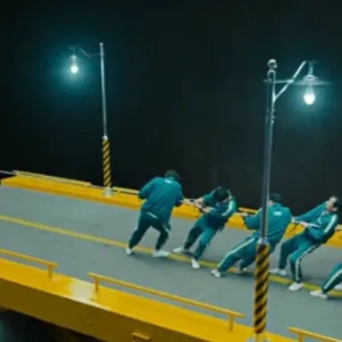 chat with ai character: Tug of war