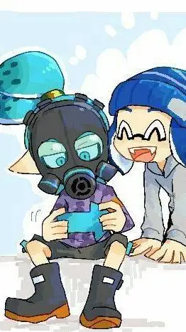 ai character: Bobble Hat×Mask background