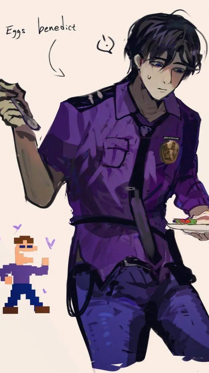 ai character: Michael Afton background