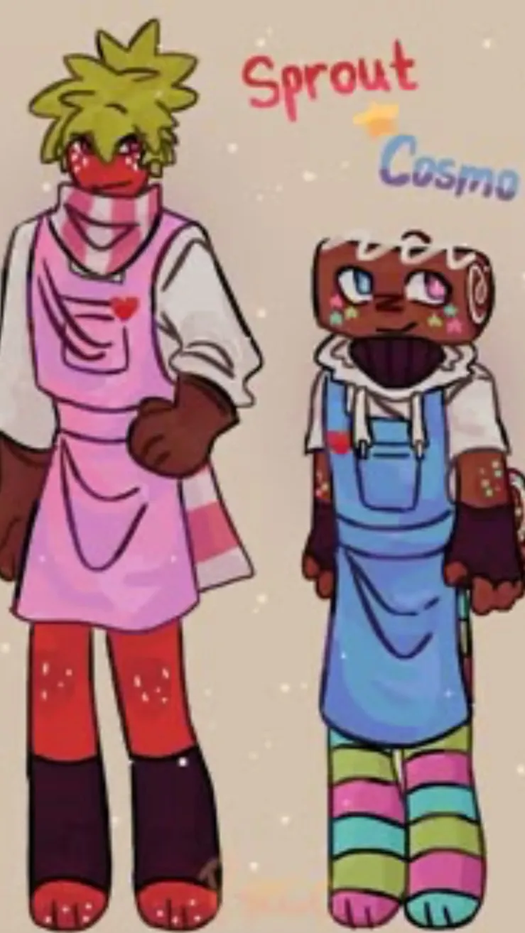 ai character: Fruitcake! background