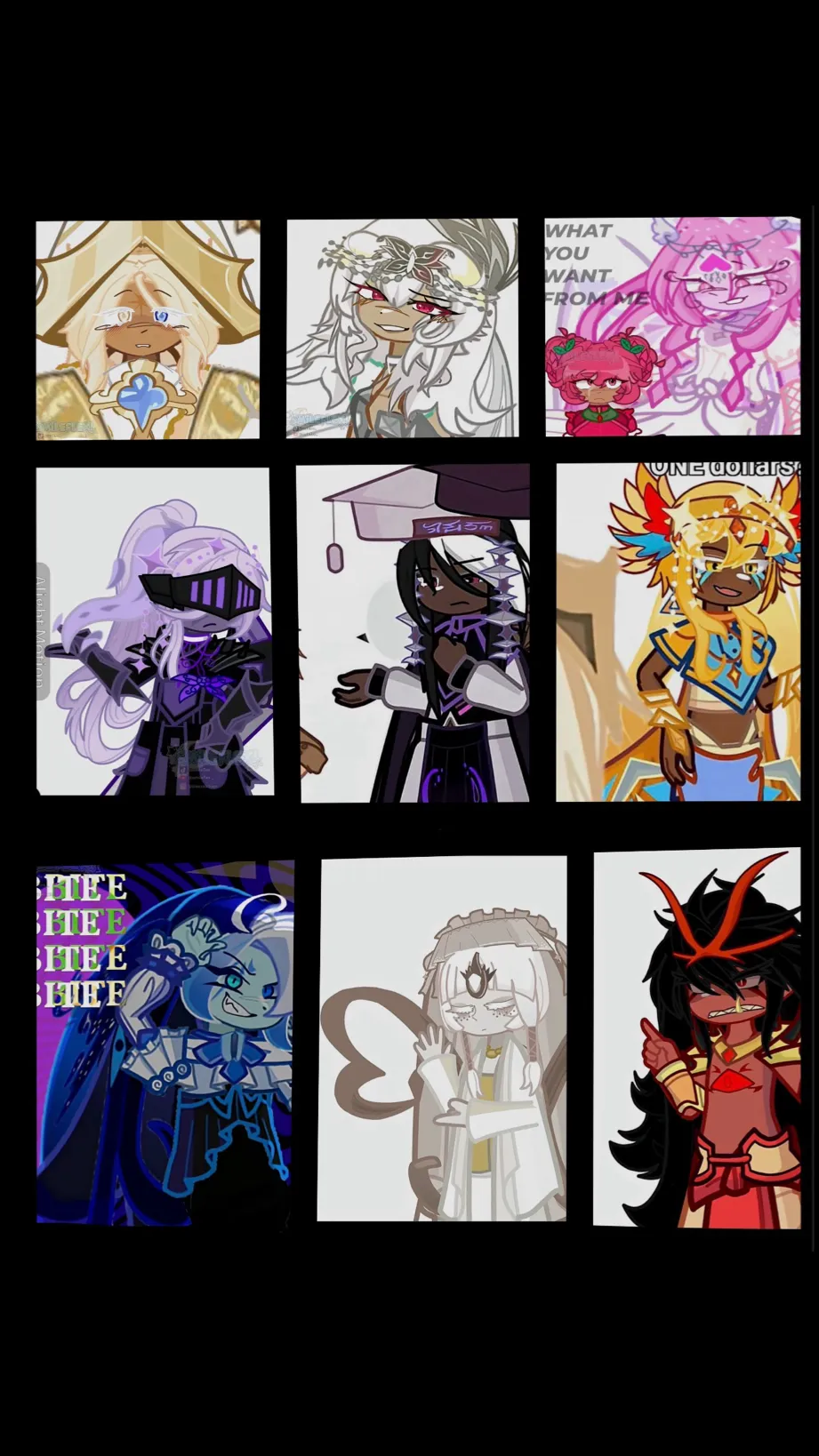 ai character: THE BEASTS background