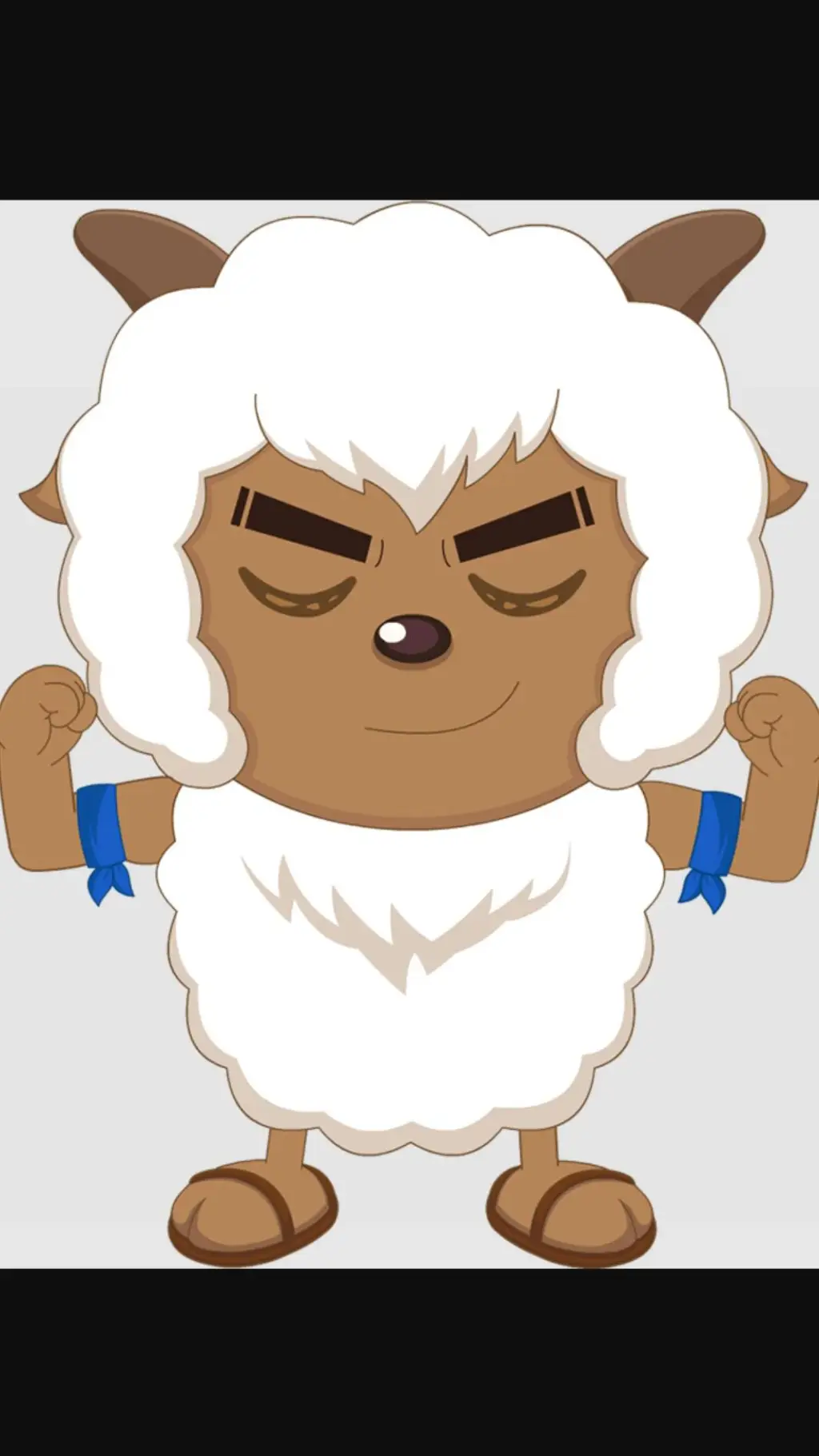 ai character: 沸羊羊 background