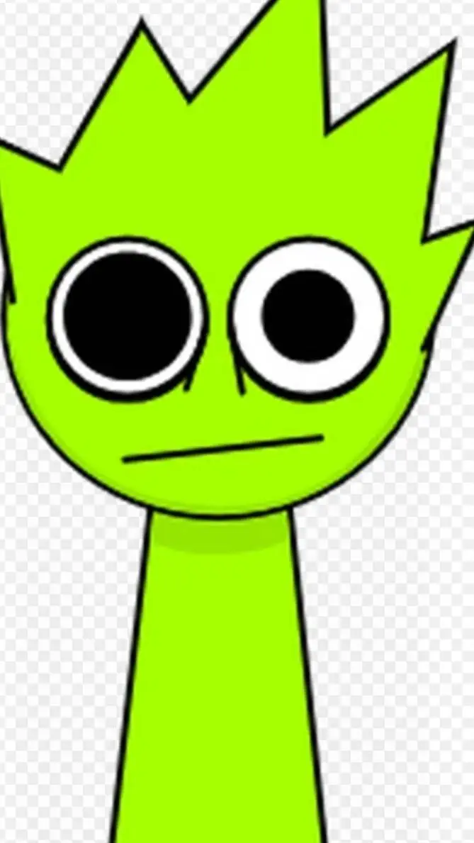 ai character: lime background