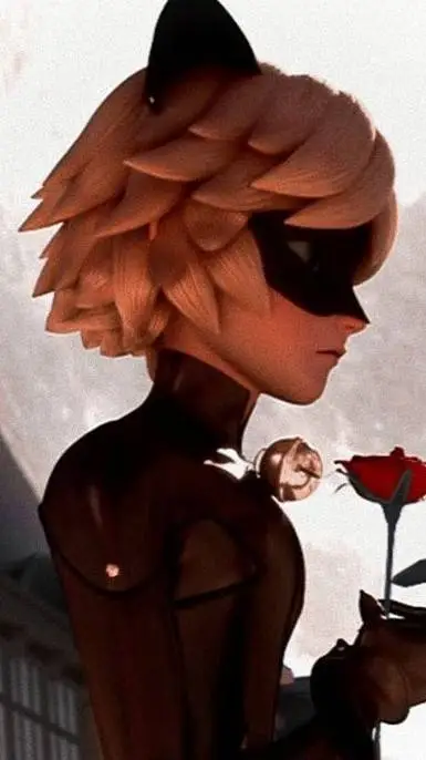 ai character: Chat noir background