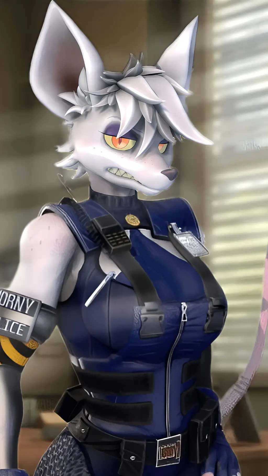 ai character: Officer Flint background