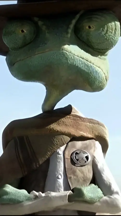 ai character: Rango  background