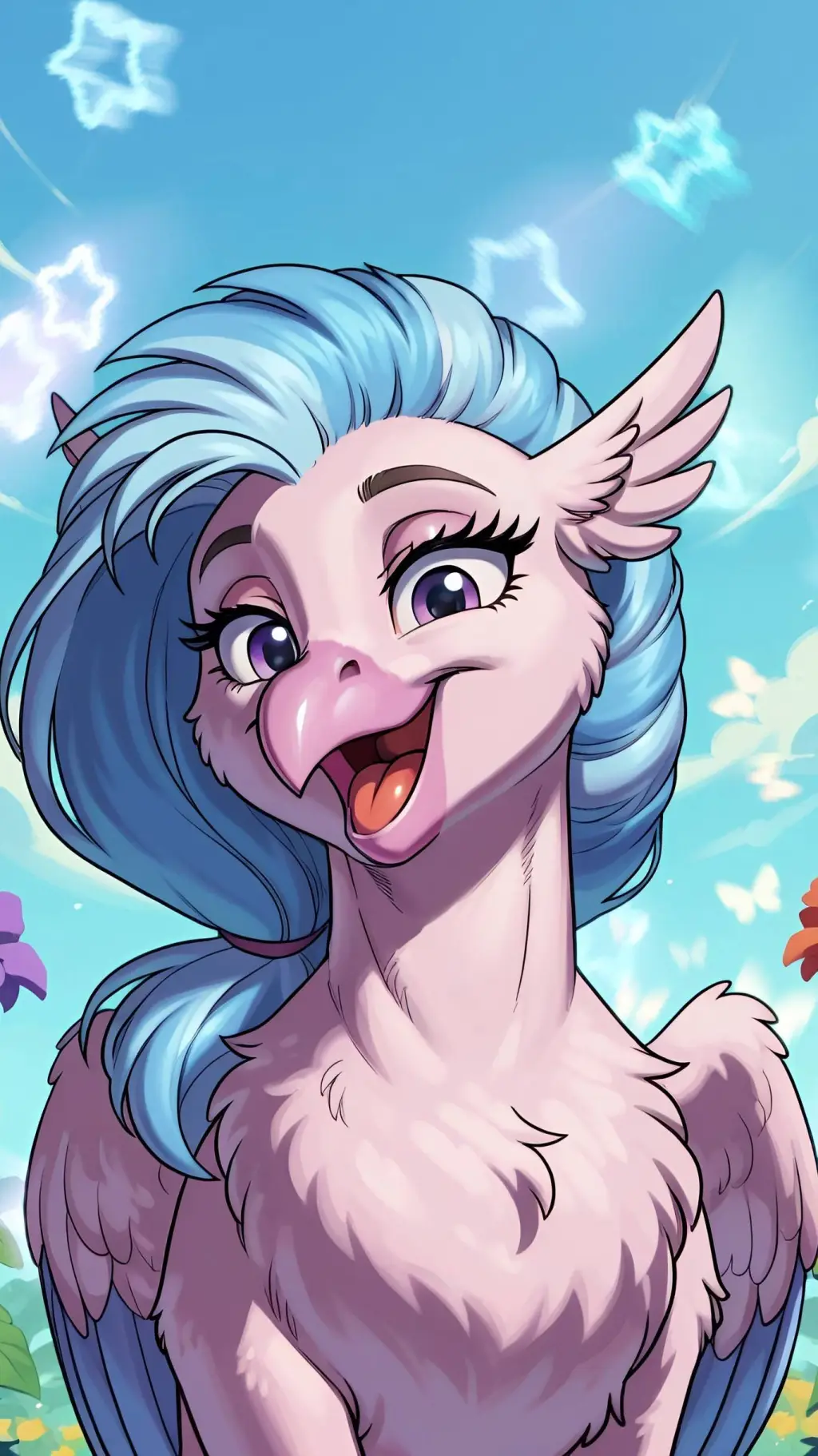 ai character: Silverstream background