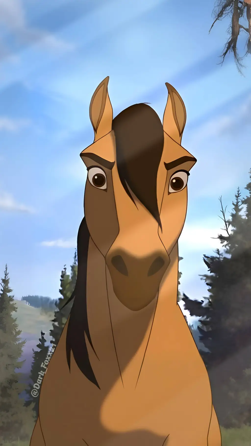 ai character: Spirit  background