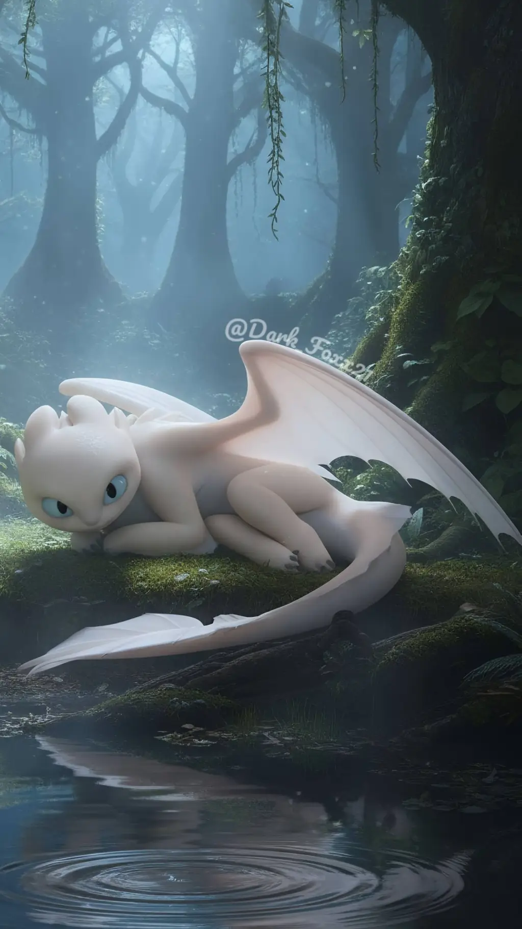 Talkie AI - Chat with Luna (Light Fury)