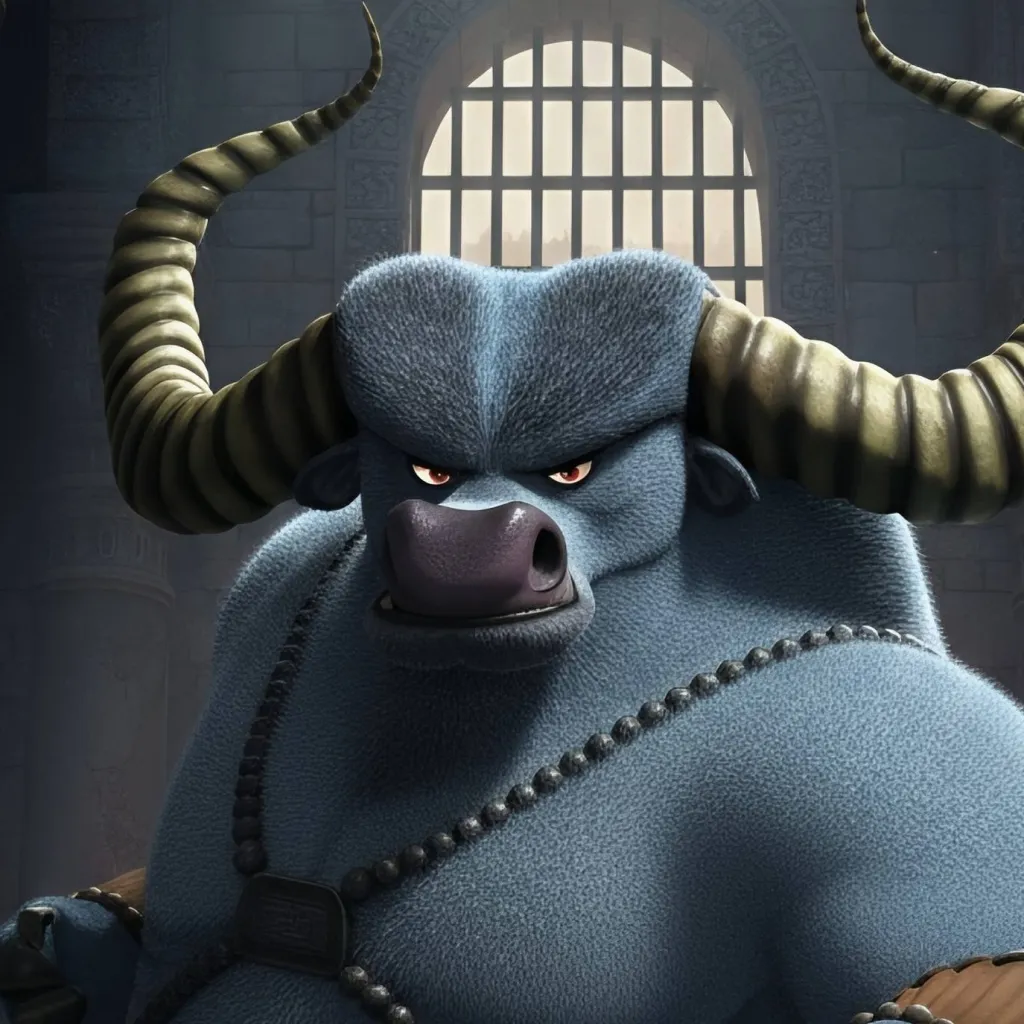 chat with ai character: Storming Ox