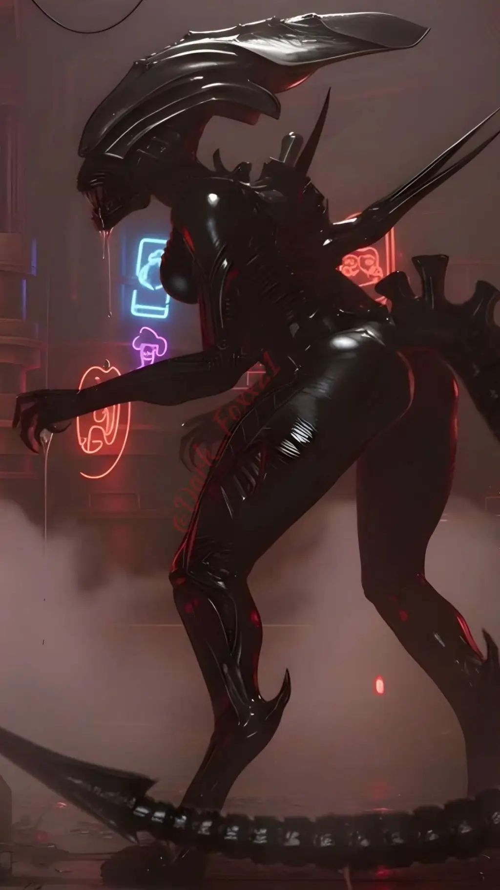 Talkie AI - Chat with Xenomorph Queen