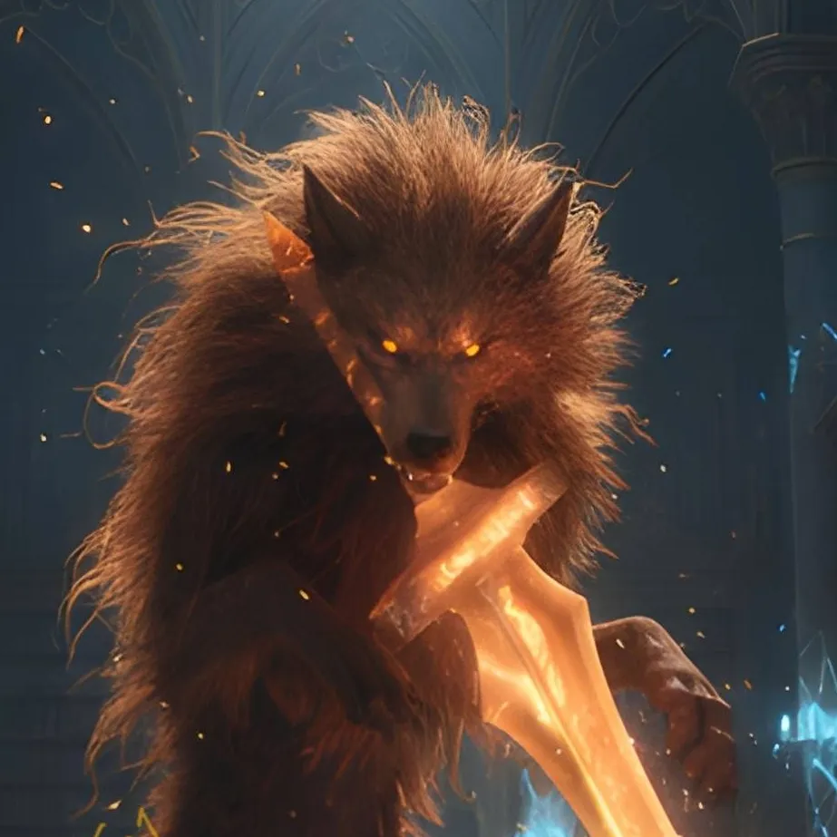 chat with ai character: The Red Wolf