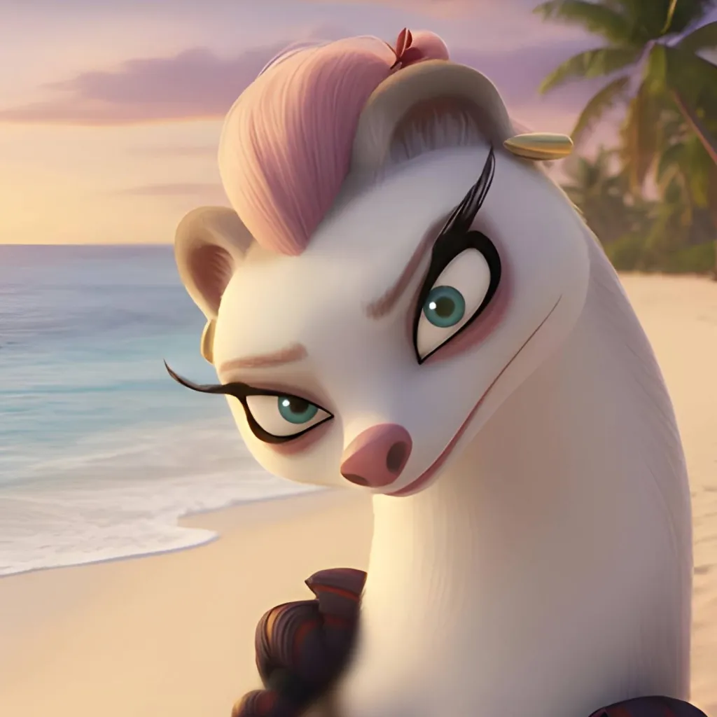 chat with ai character: Veruca (beach)