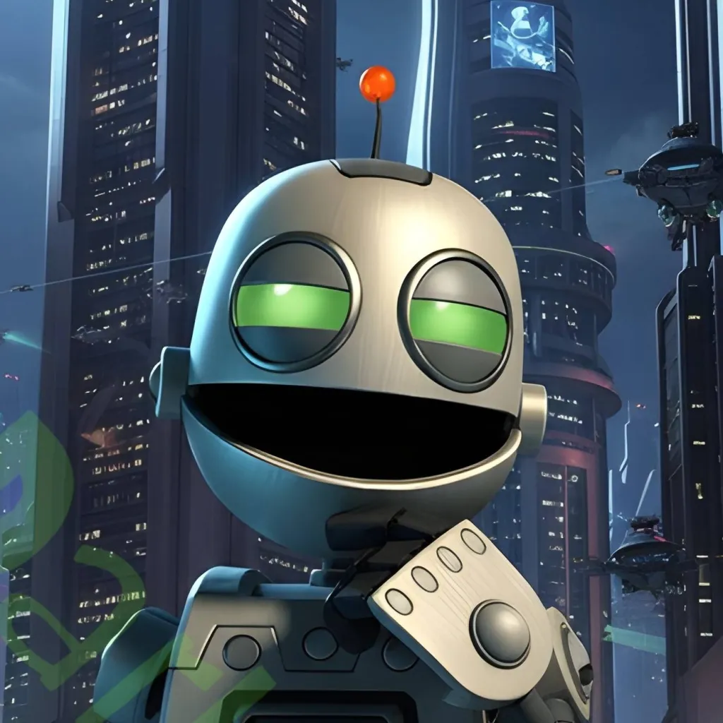 chat with ai character: Clank