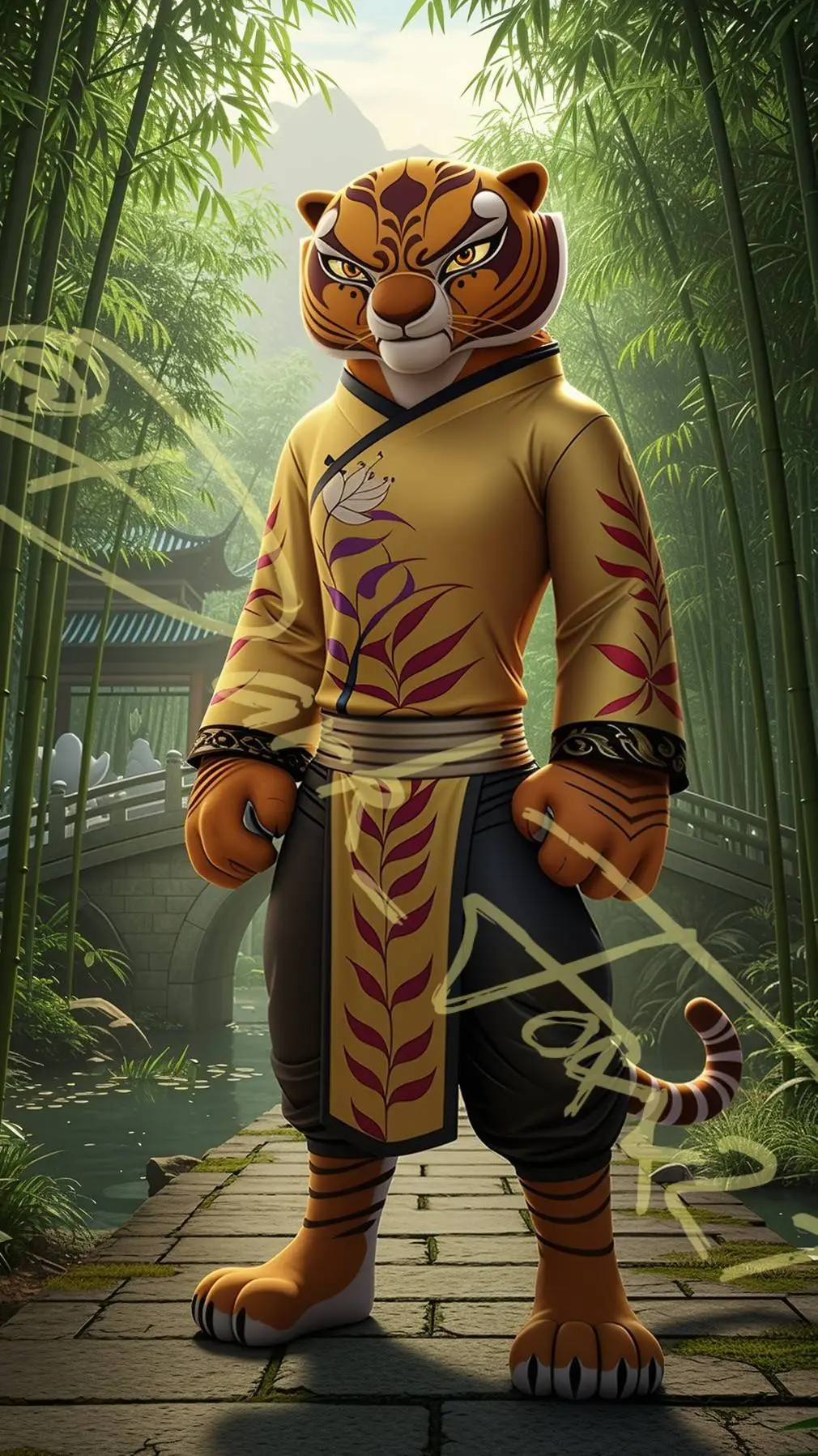 Talkie AI - Chat with Master Tigress 