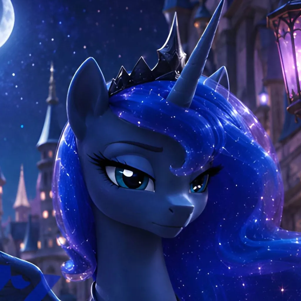 chat with ai character: Princess Luna