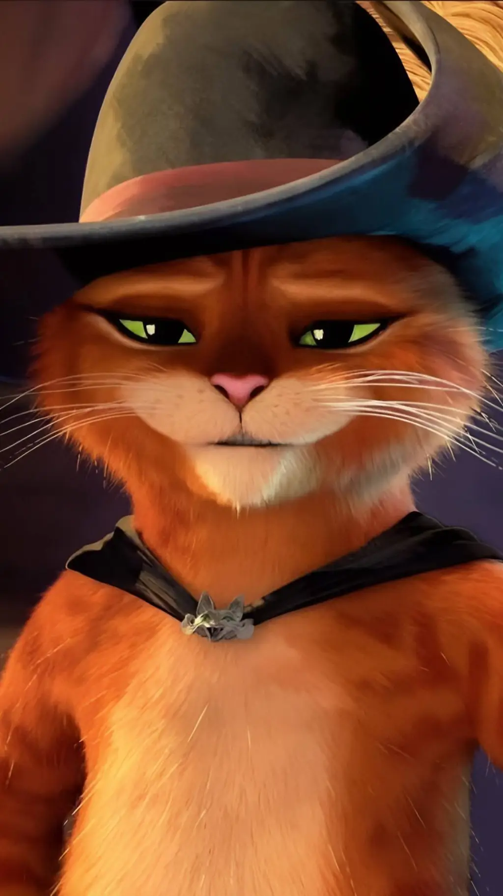 ai character: Puss in Boots  background
