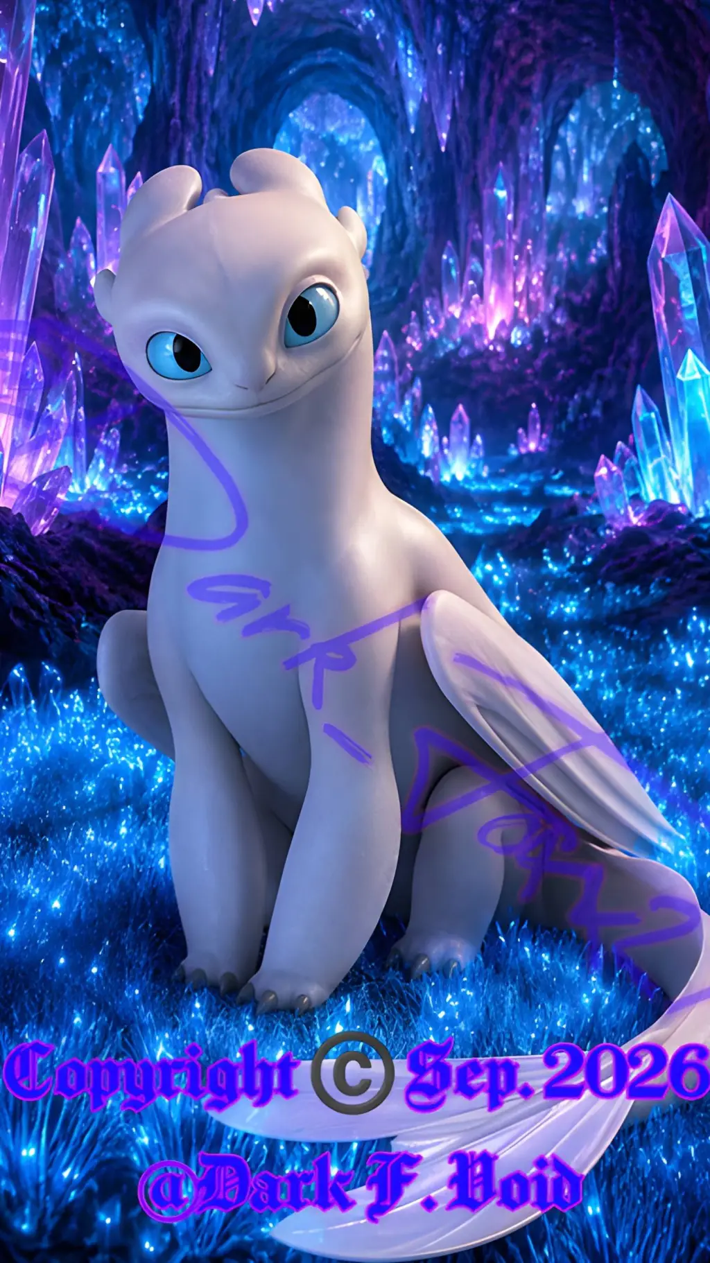 Talkie AI - Chat with Luna (Light Fury)
