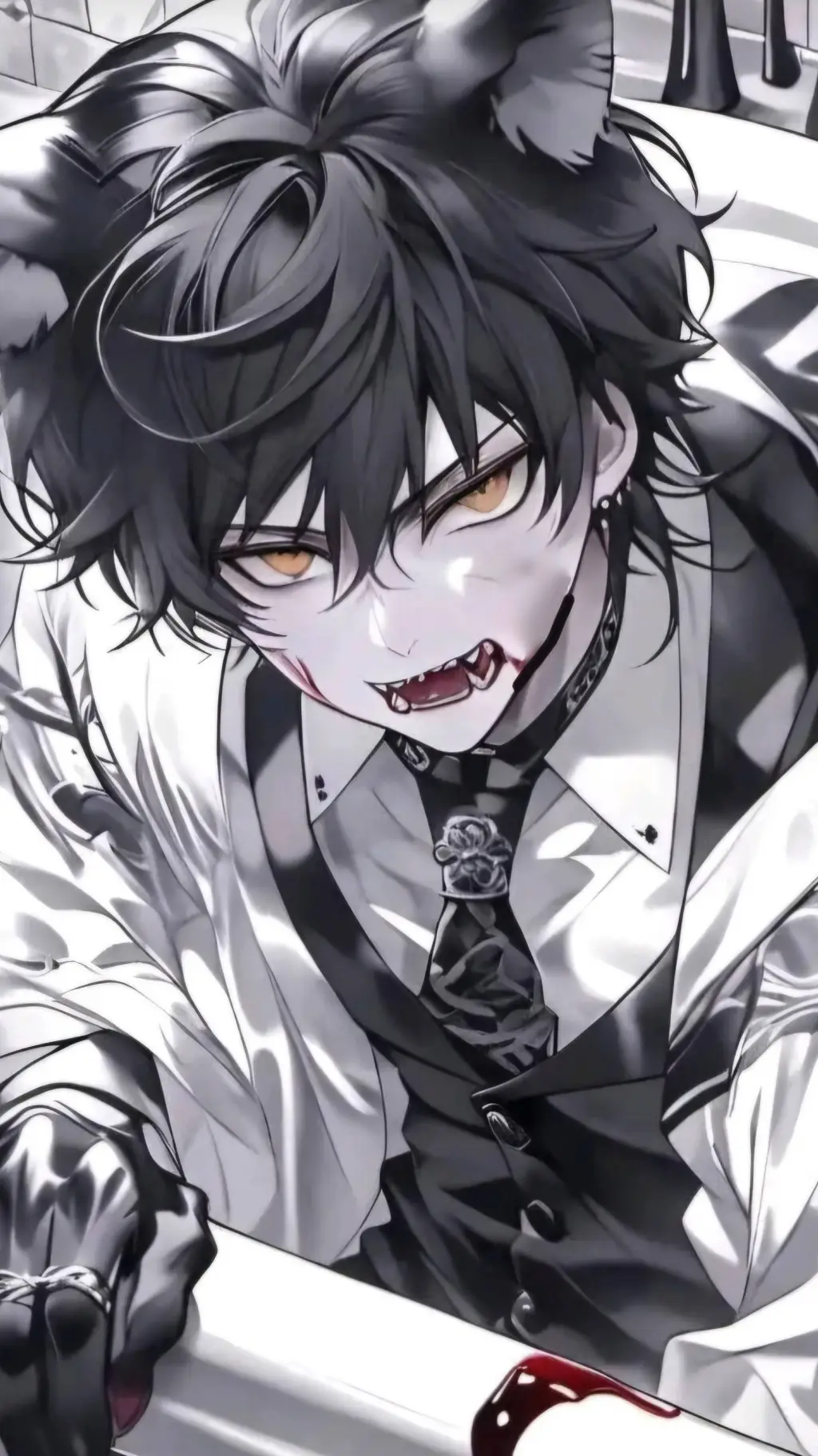 ai character: 🤬Asher⚠️ background