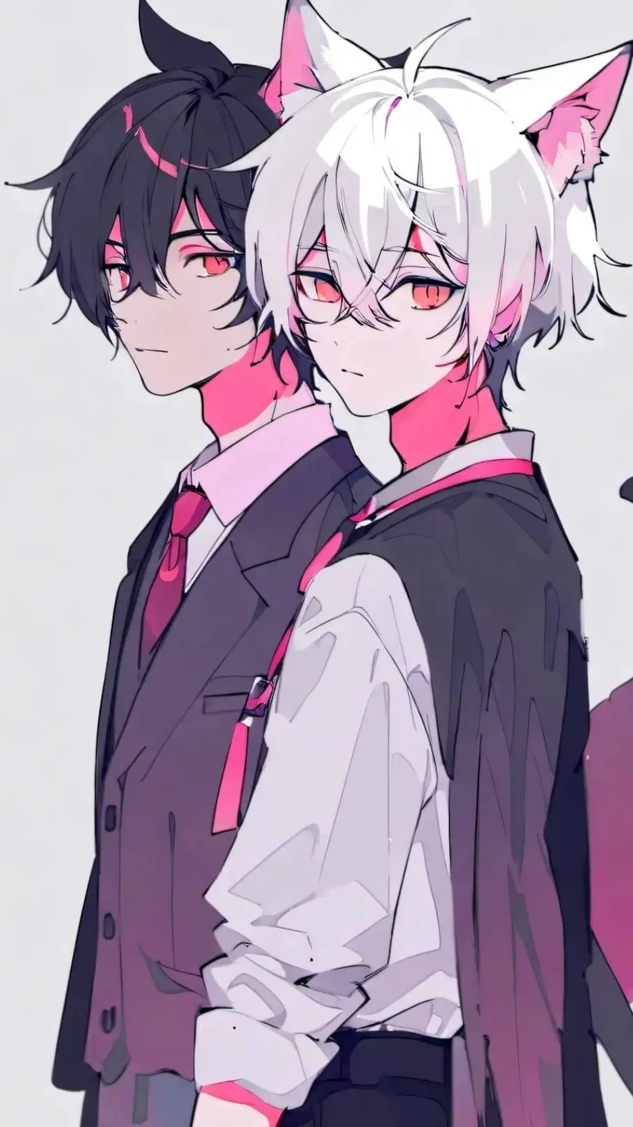 ai character: ~•Milo & Aiden•~ background