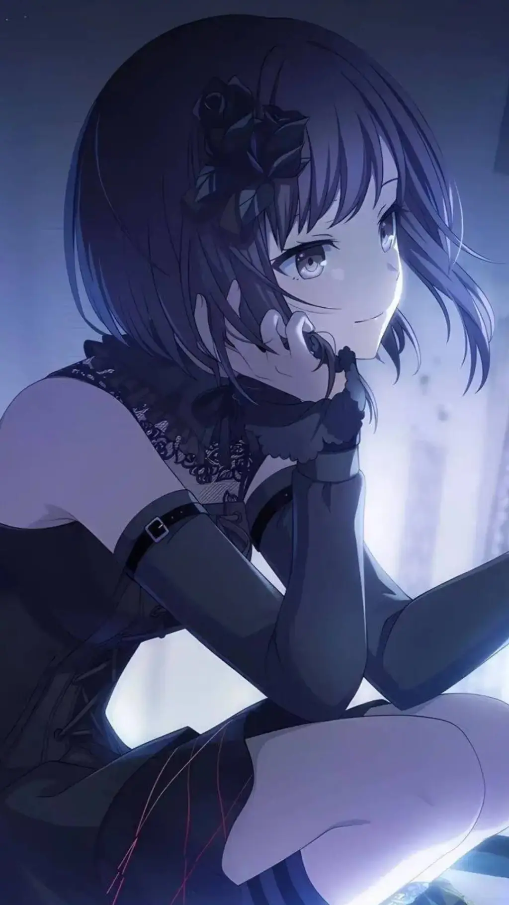 ai character: Ena shinonome  background