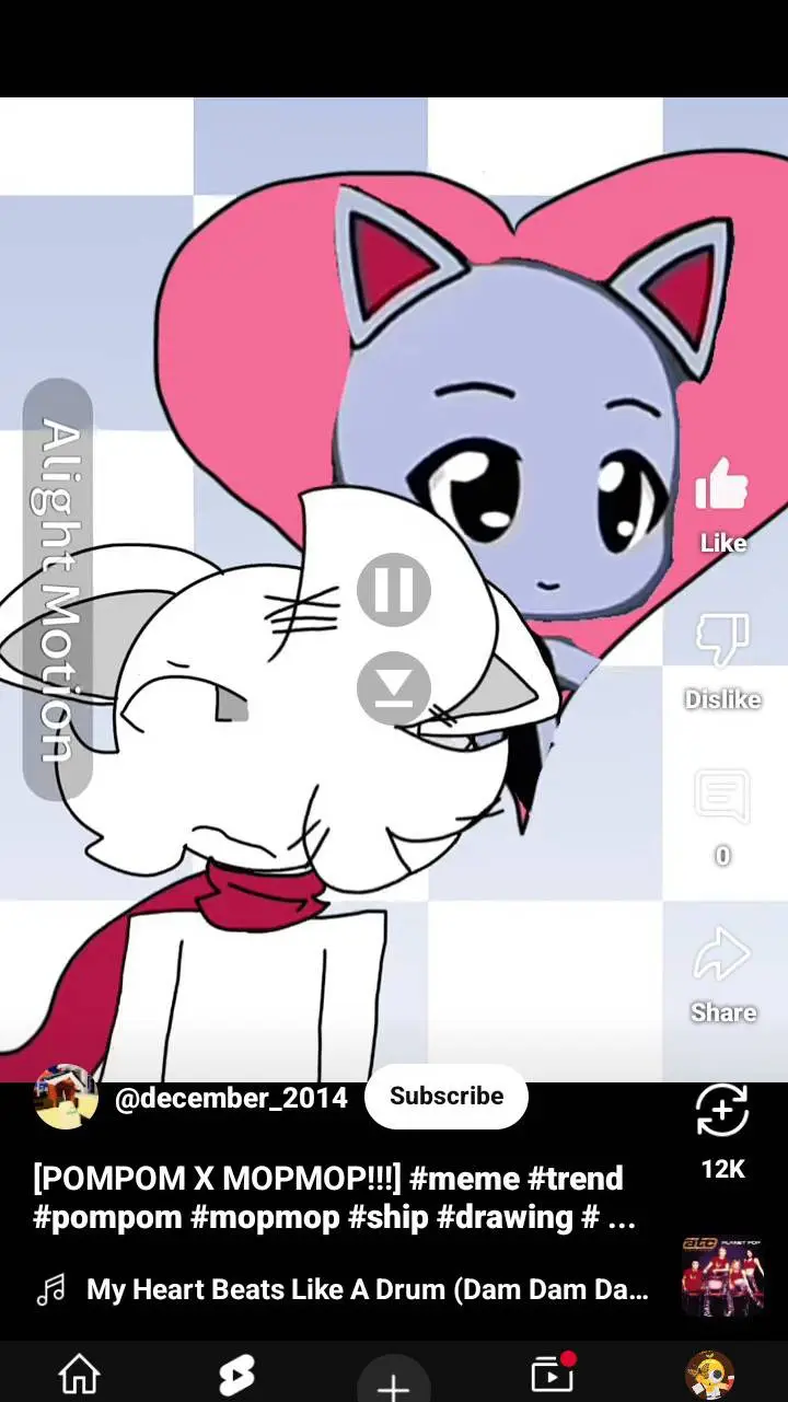 ai character: mopmop x pompom background