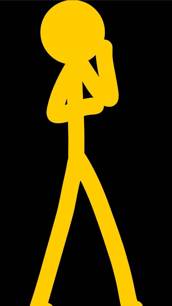 ai character: Yellow background