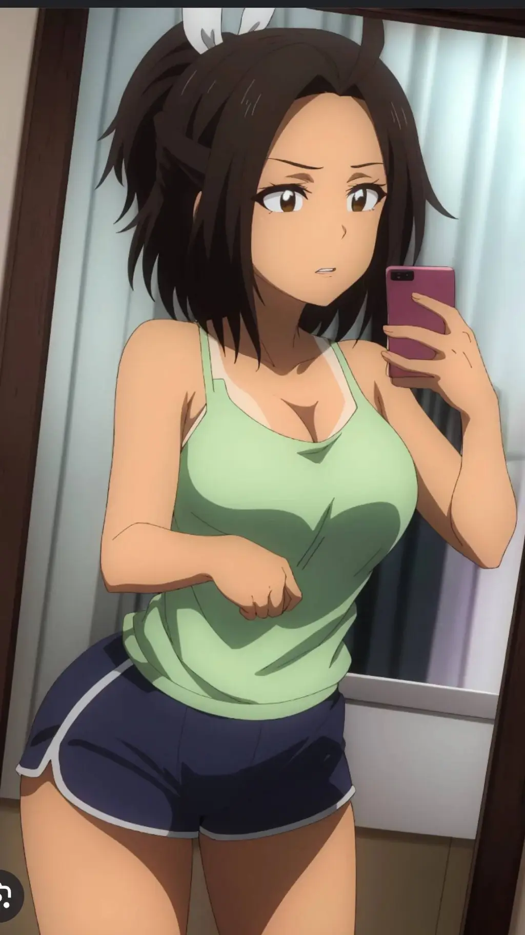 ai character: Hikari Hazakura background