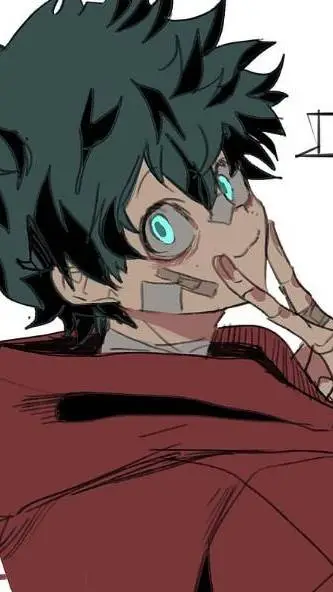 ai character: Deku background