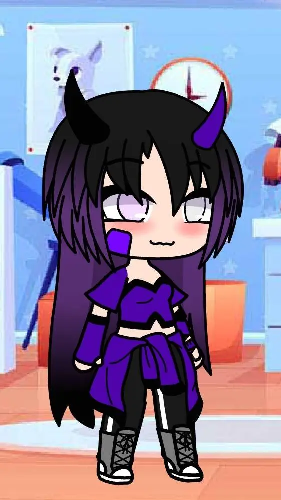 ai character: Luna background