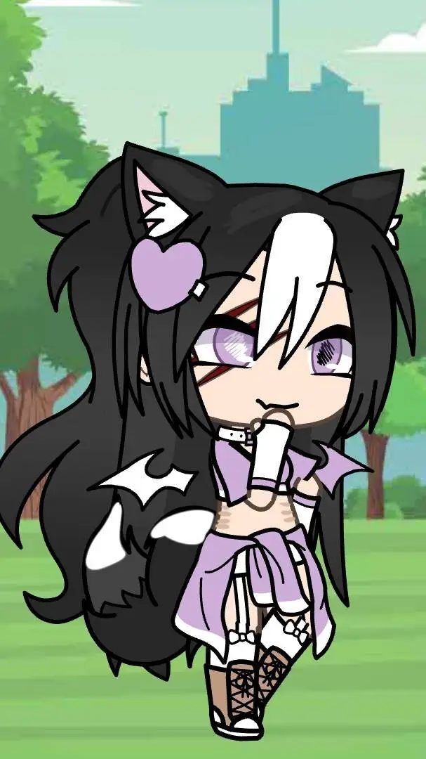 ai character: Luna background