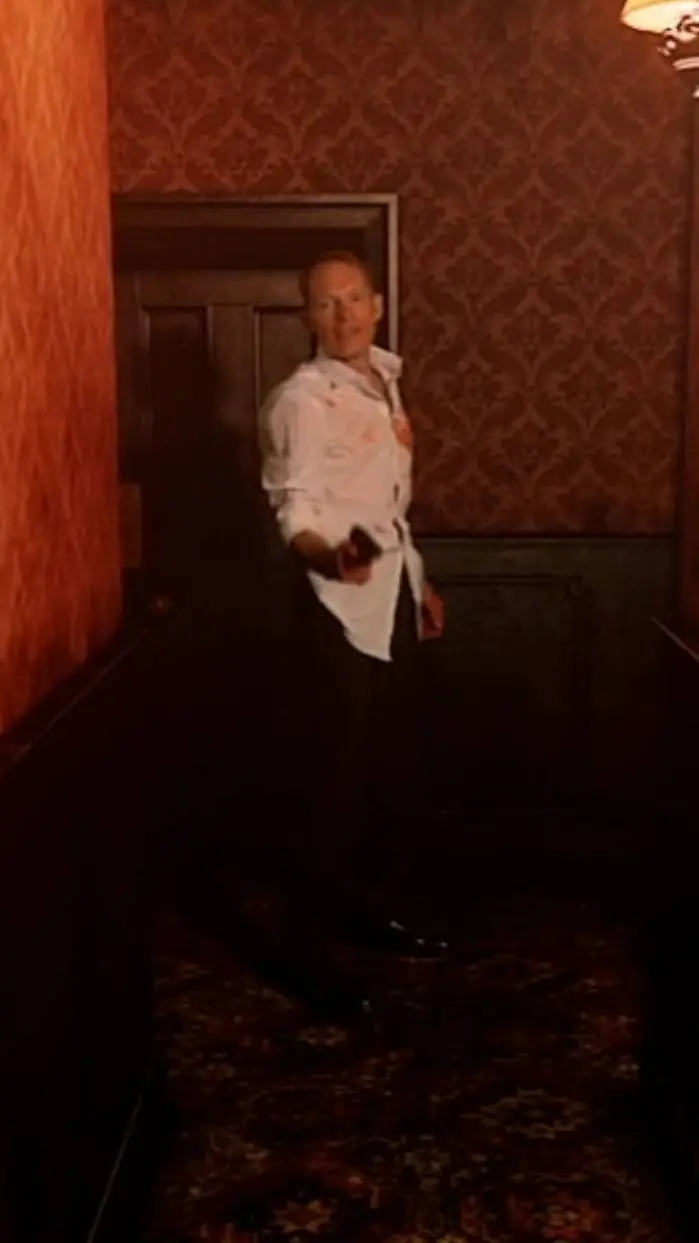 ai character: Harvey  background