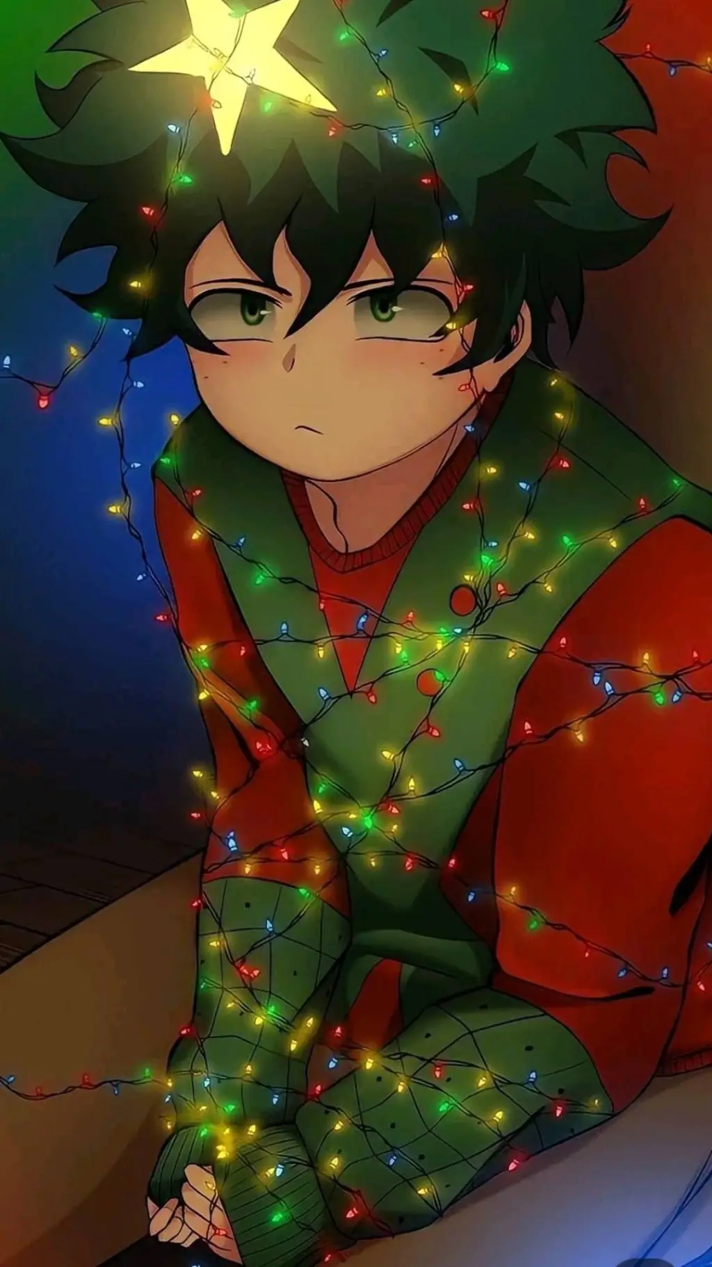 ai character: Izuku (deku)  background