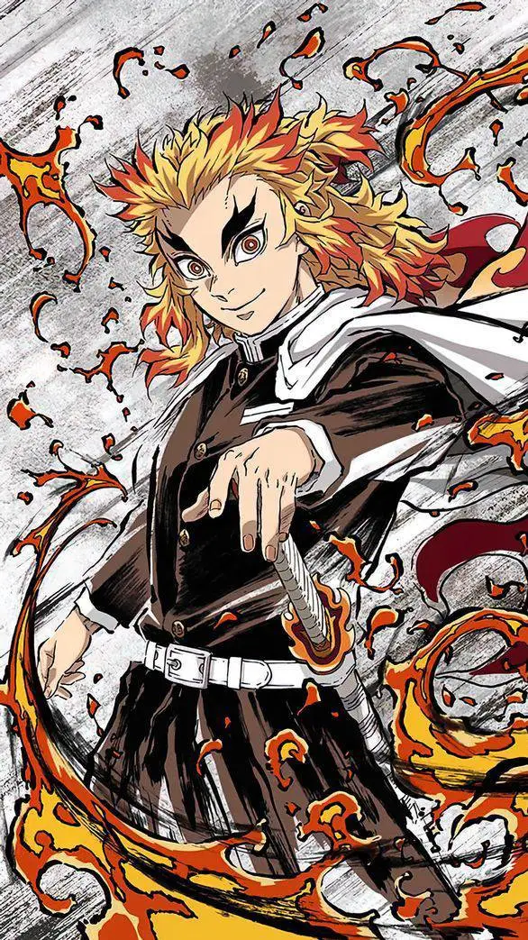 ai character: Rengoku,FinalFight background