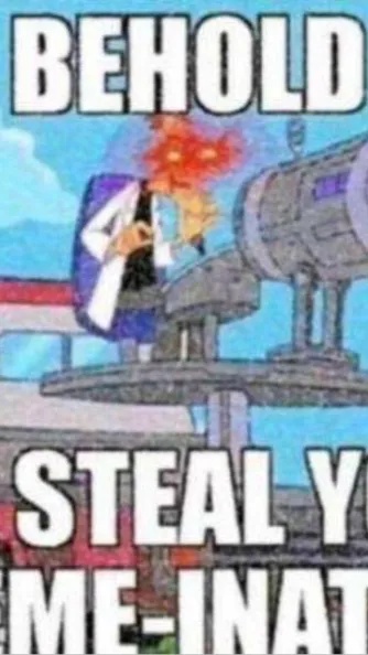 ai character: MEME SHOP!! background