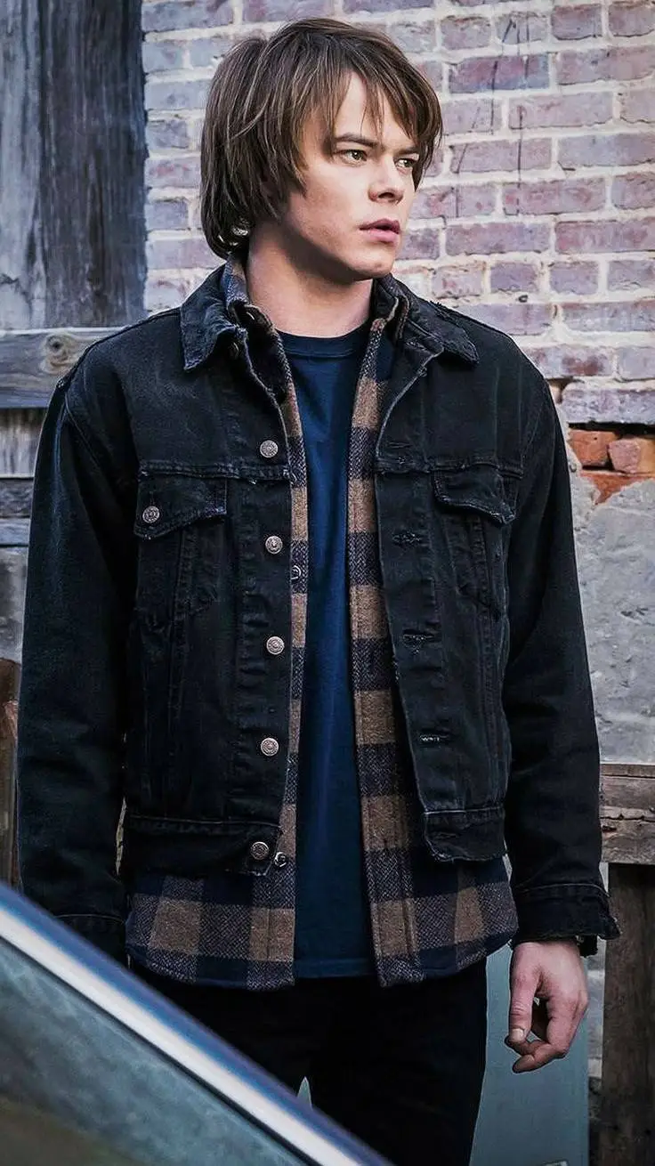 ai character: Jonathan Byers  background