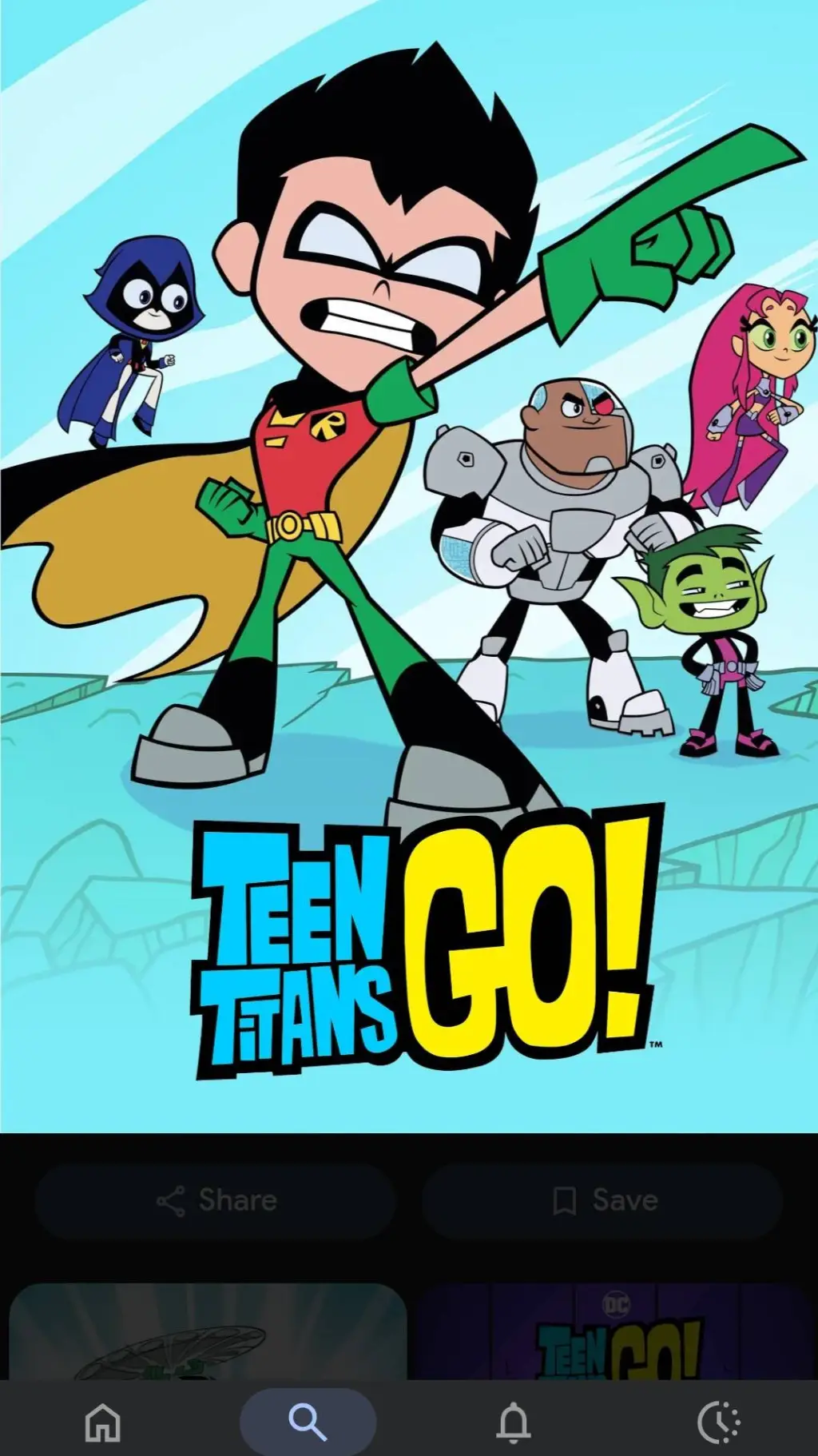 ai character: teen Titans go jwr background