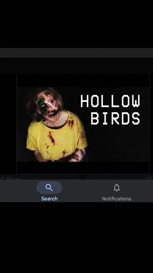 ai character: hollow birds background
