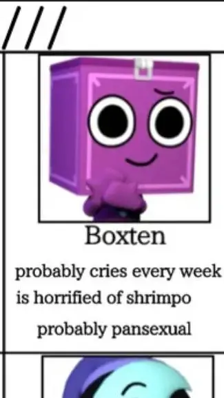 ai character: Boxten ur Vee background