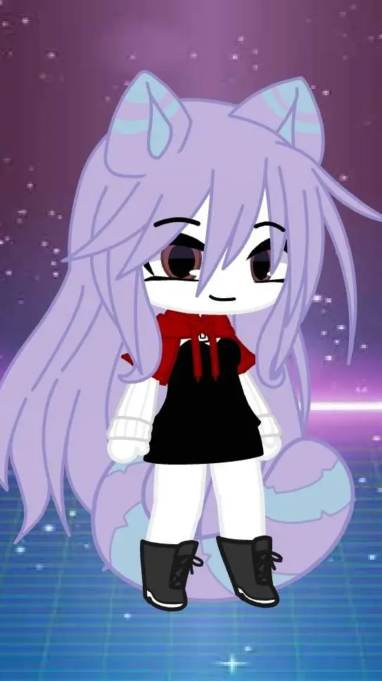 ai character: Violet  background