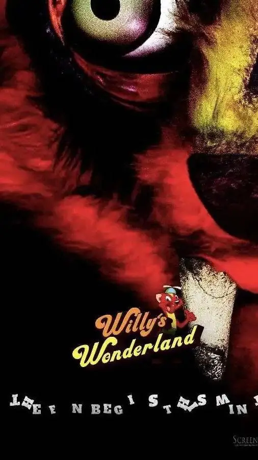 ai character: Willy's wonderland background