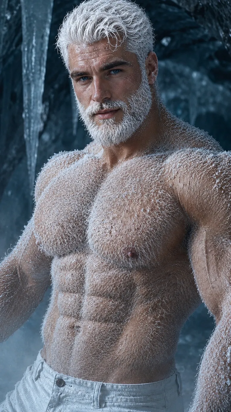 ai character: Snowbound Sage background