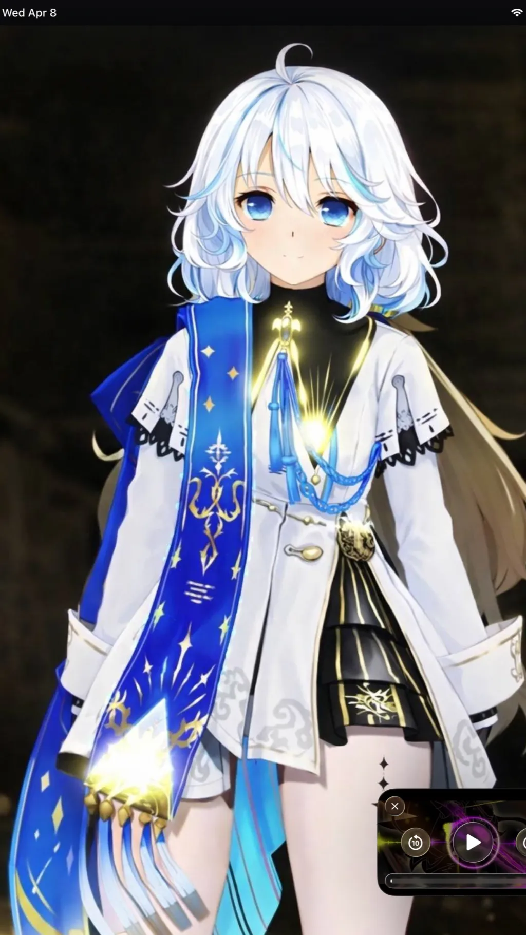 ai character: Maria  background