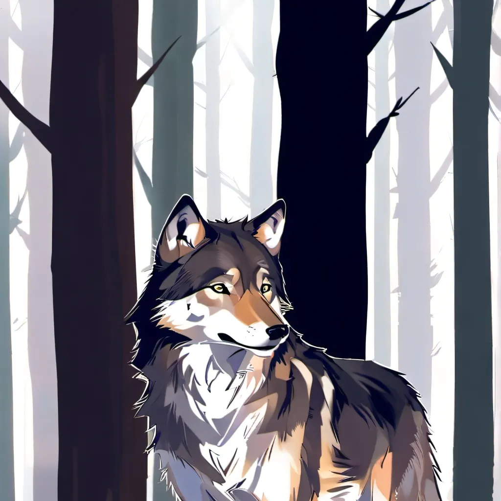 chat with ai character: Wolfy (Remake :3)