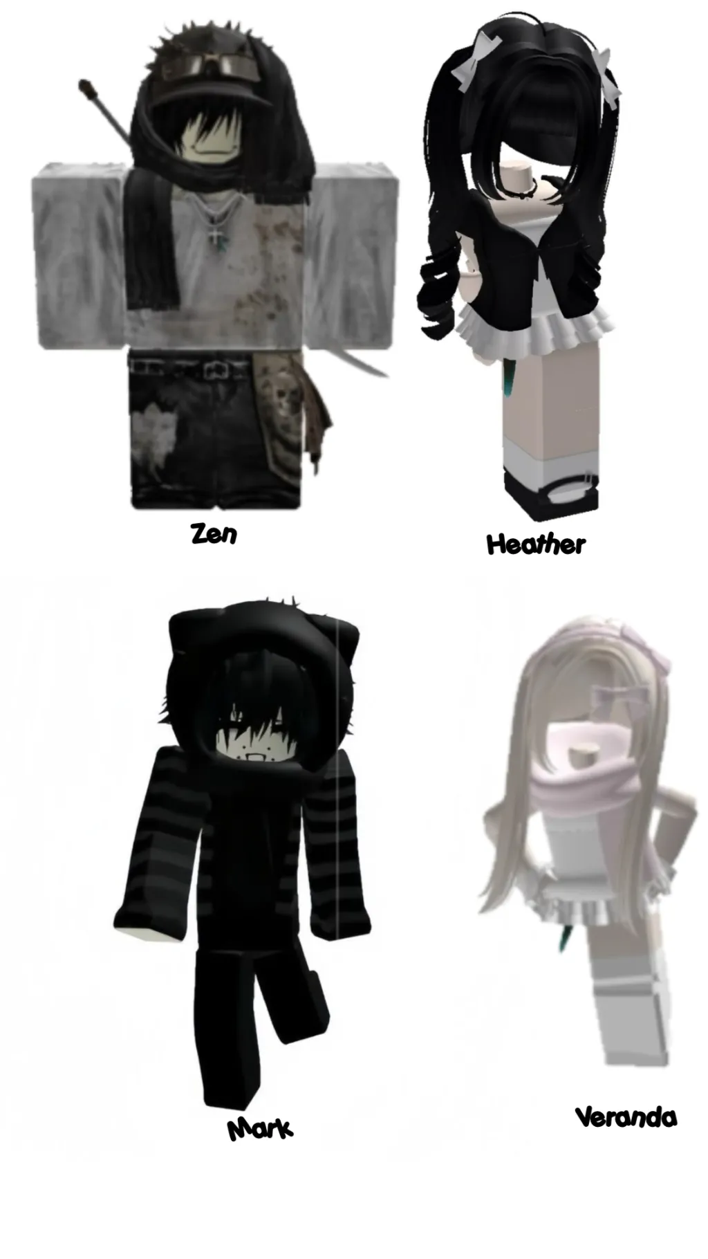 ai character: Roblox gc  background