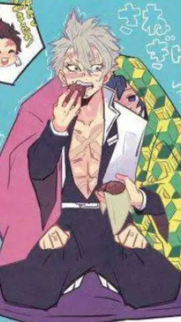 ai character: Gayuu tomioka✨✨✨ background