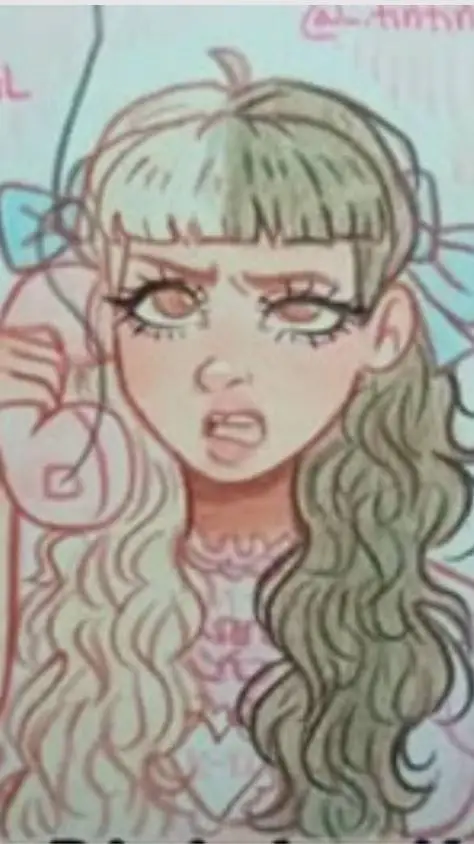 ai character: melanie martinez  background