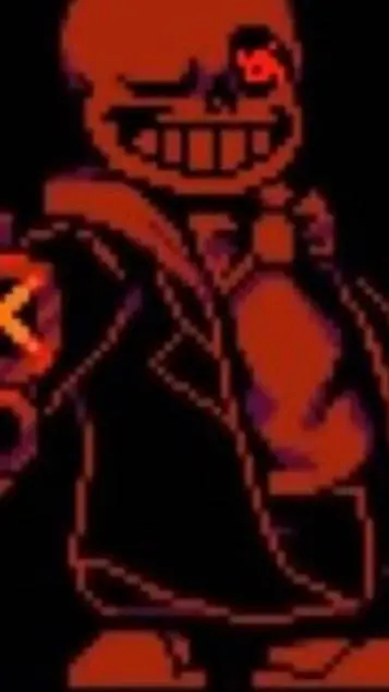 ai character: Sans sudden change background