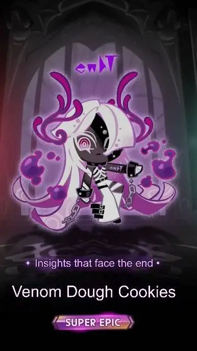 ai character: venom dough background